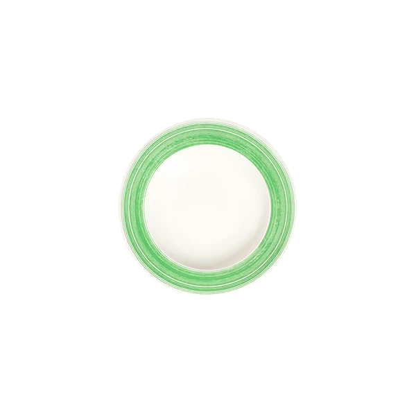 ID Fine Fresh Green Frame Deep Plate 23 cm 350 cc