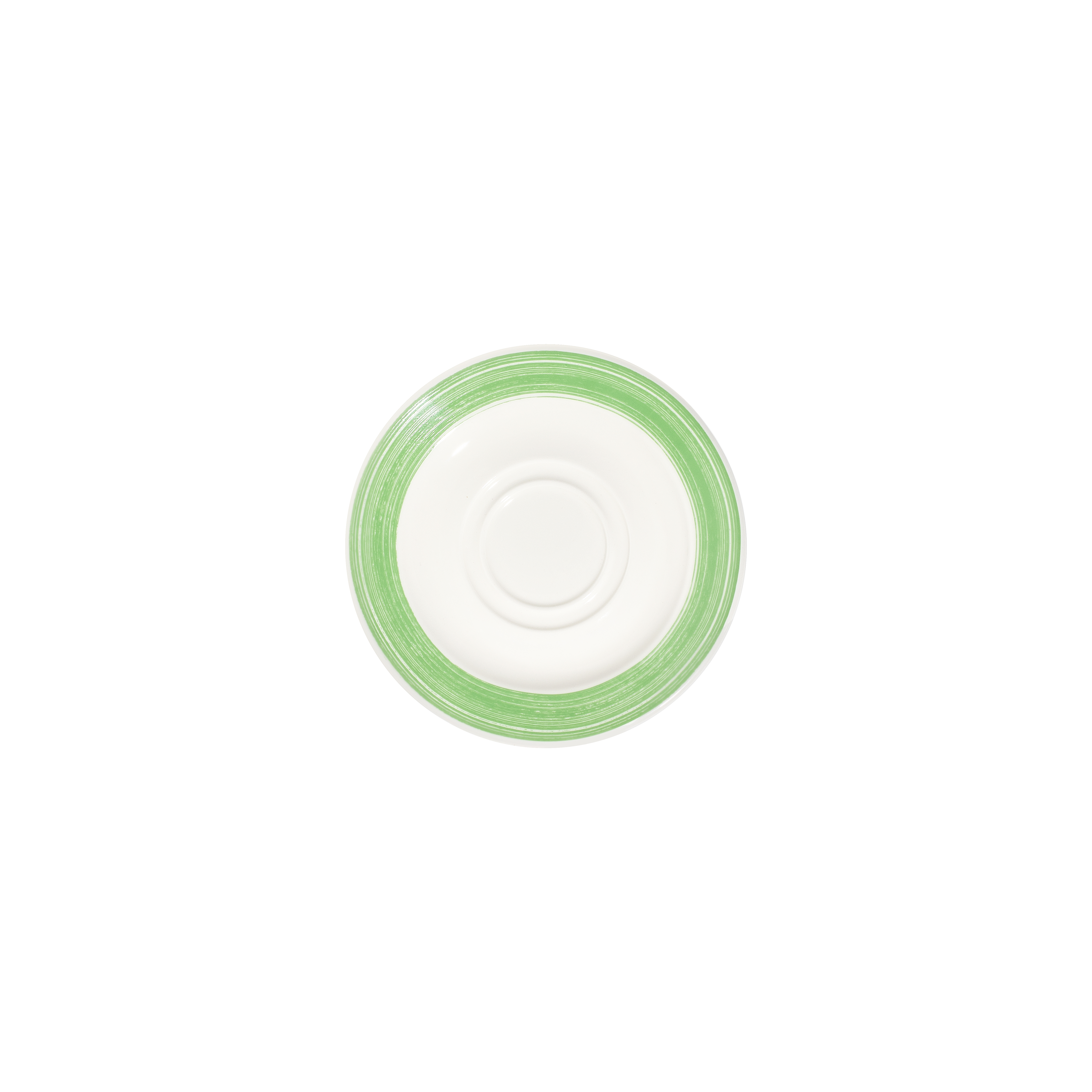 ID Fine Fresh Green Frame Cup Tabağı 16 cm