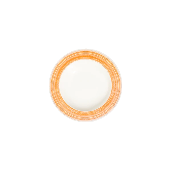 ID Fine Fresh Orange Frame Deep Plate 23 cm 350 cc