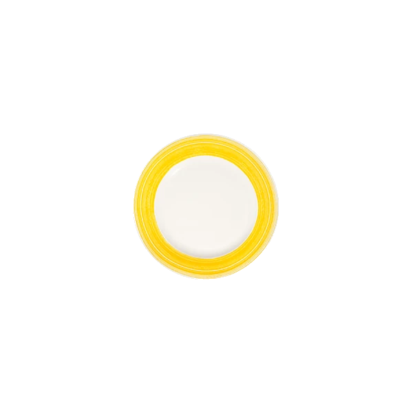ID Fine Fresh Yellow Frame Flat Plate 19 cm