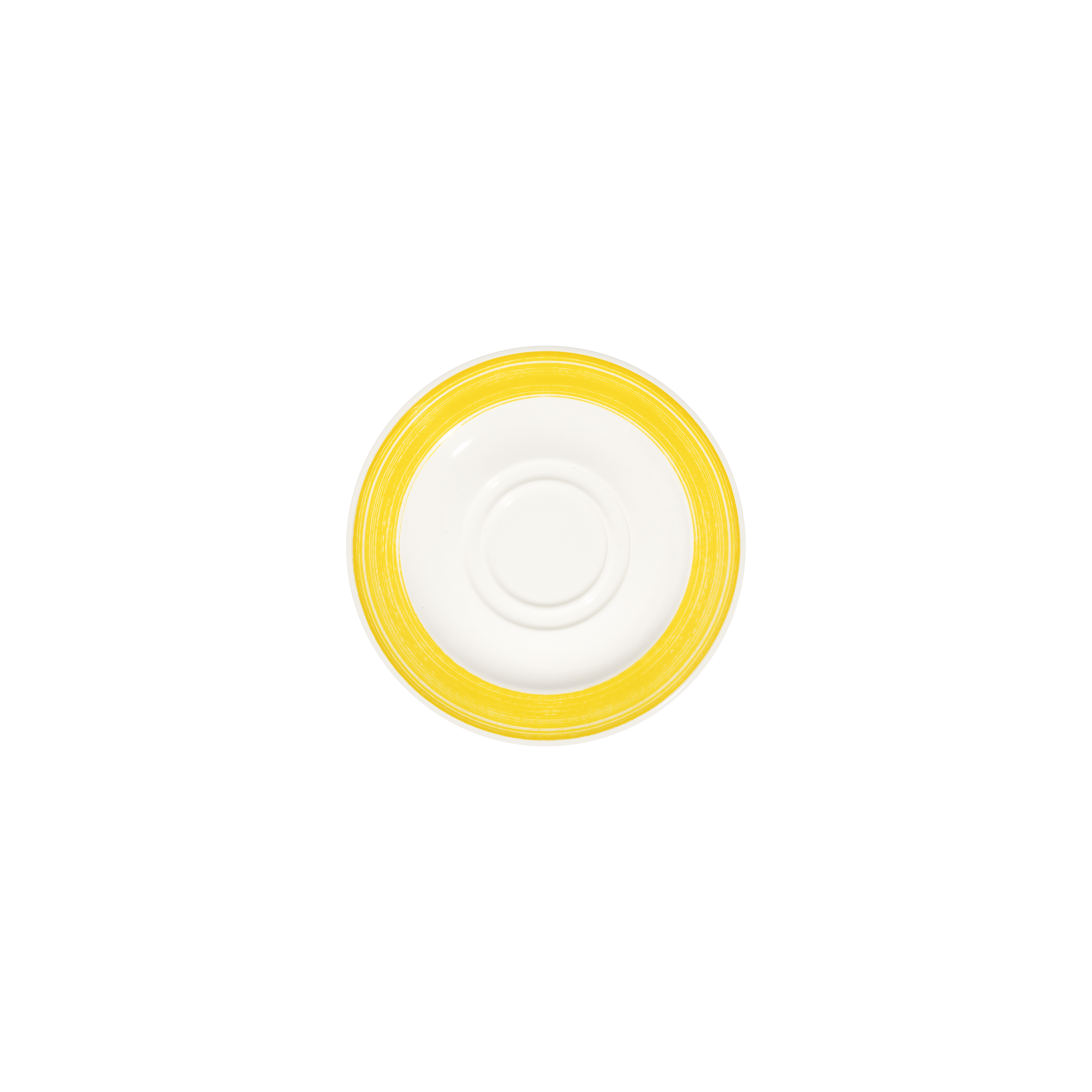 ID Fine Fresh Yellow Frame Cup Tabağı 16 cm