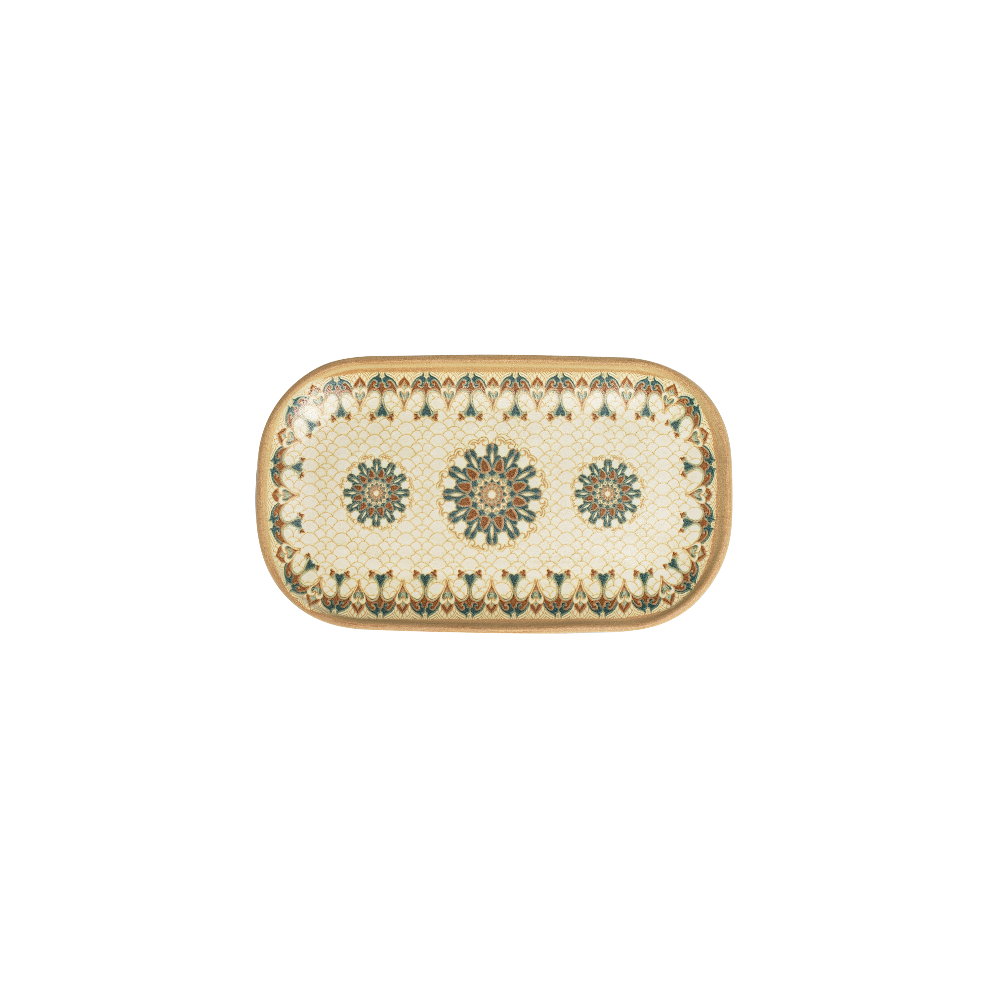 ID Fine Qasbah Tima Oval Plate 23 cm (23 * 13)