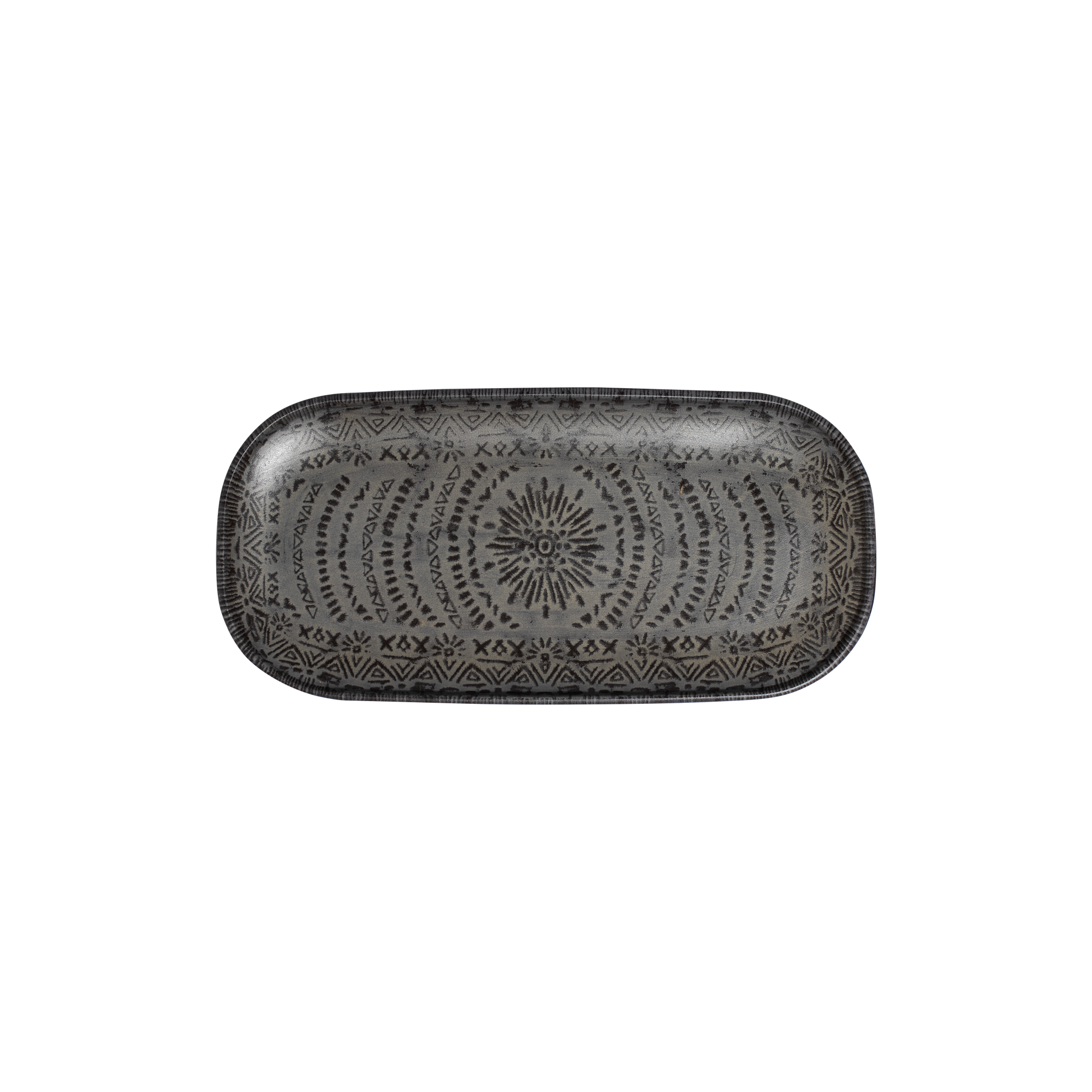 ID Fine Rune Tima Oval Plate 28 cm (28 * 13)