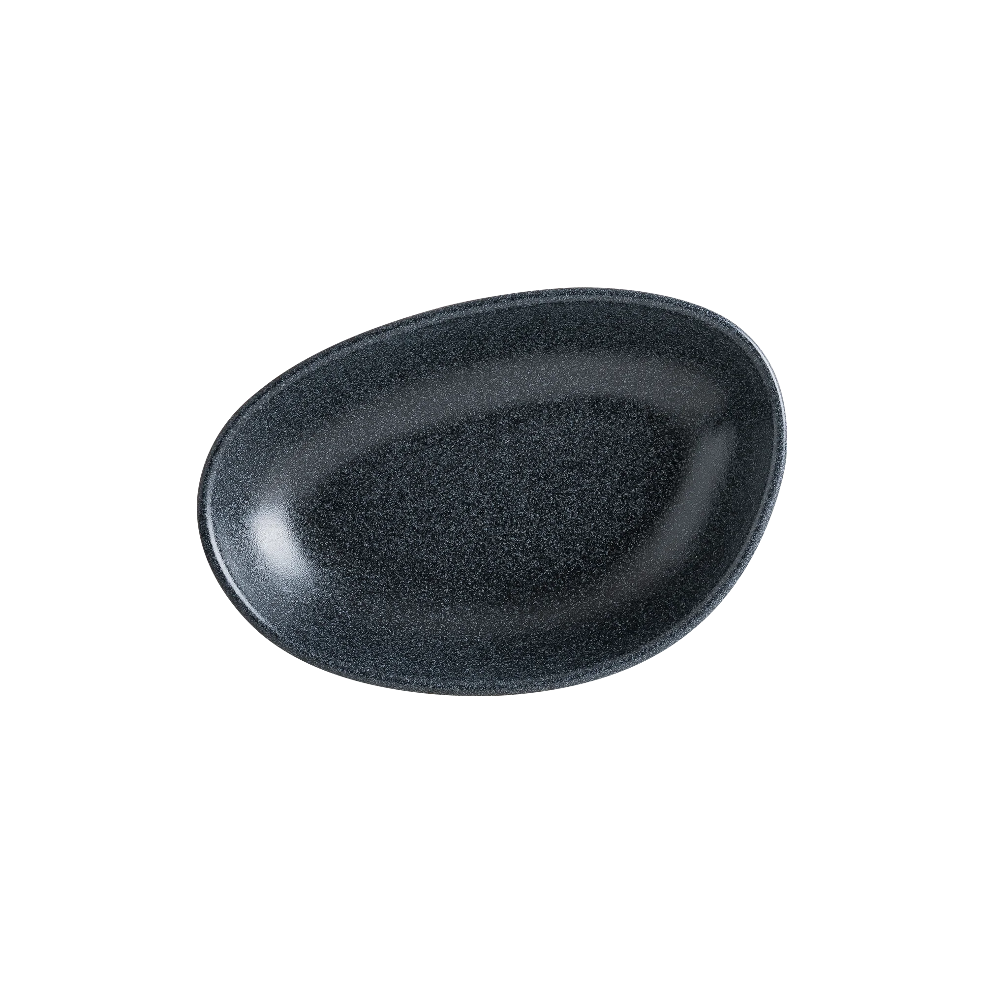 Graphite Vago Oval Plate 25*14 cm 380 cc