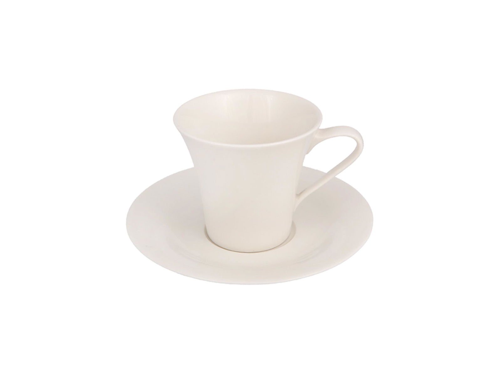 Porland Oasis Alumilite Saucer Tea Cup 190cc 6 Pieces