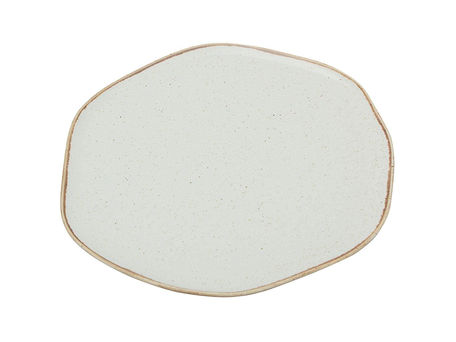 Porland Pure Seasons Beige Flat Plate 27cm 6 pieces