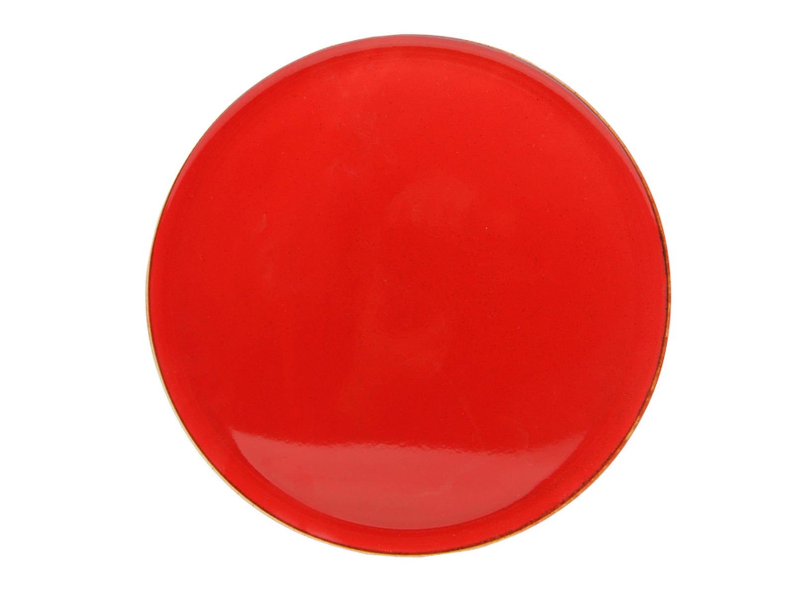 Porland Grazia Seasons Red Flat Plate 27cm 6 pieces
