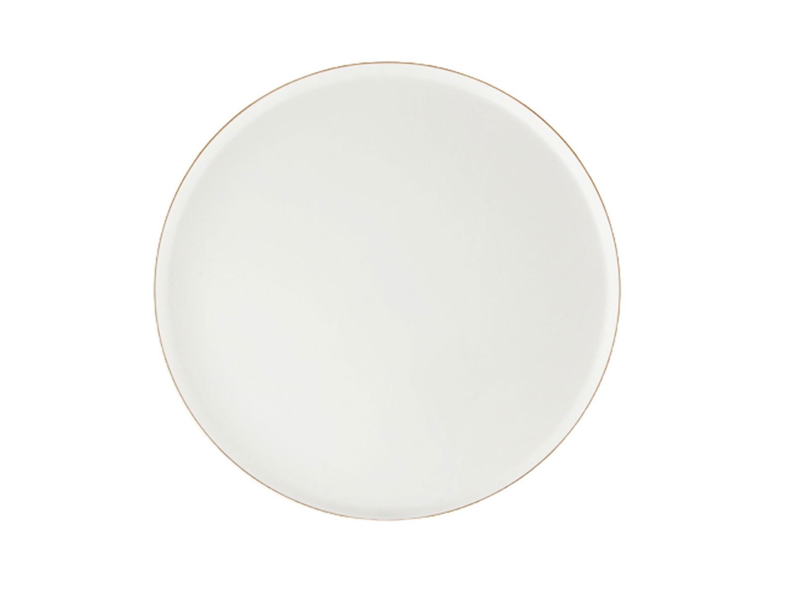 Porland Chopin Gold Gilded Flat Plate 27cm