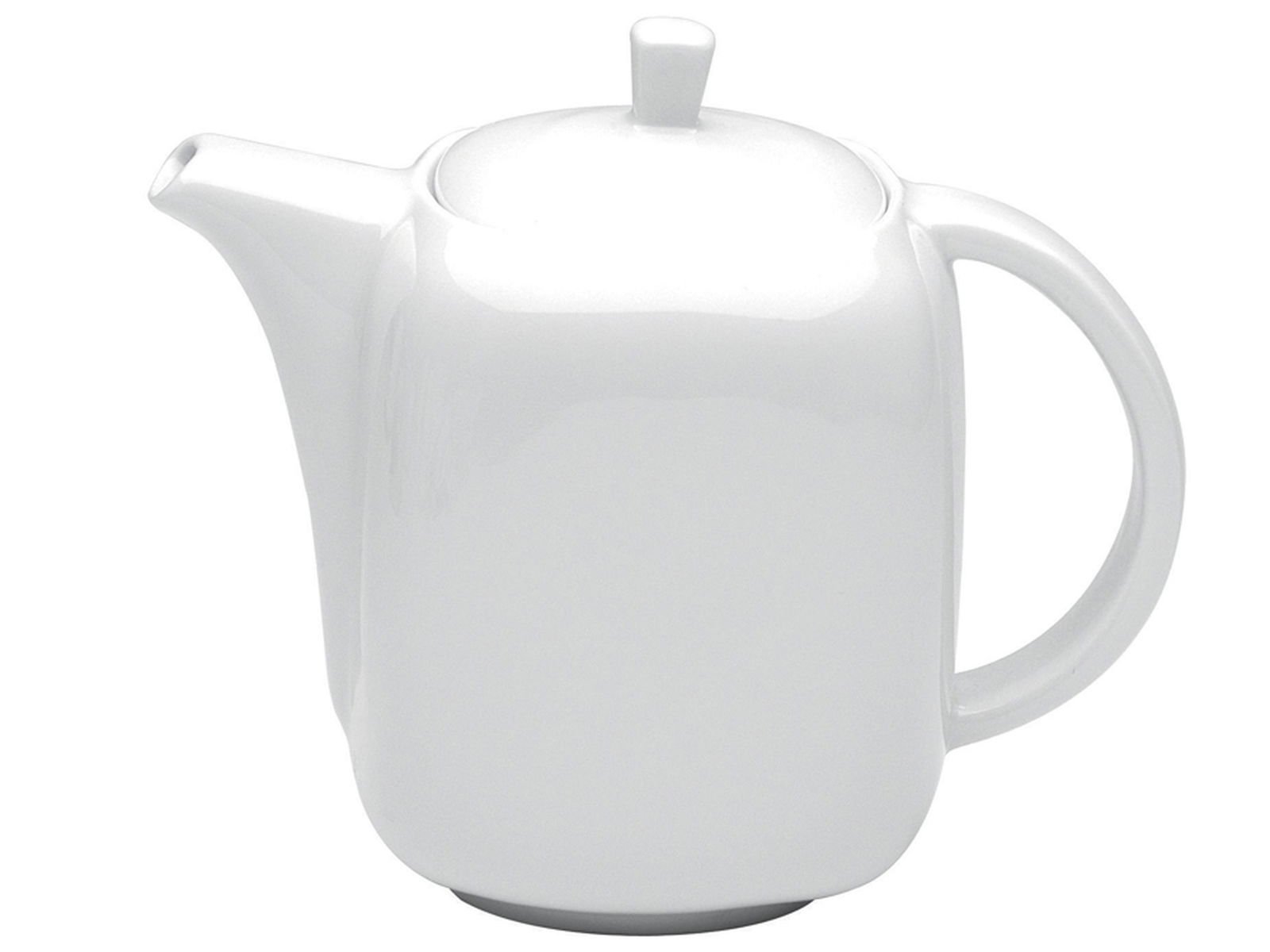 Porland Paloma White Lidded Teapot 675cc