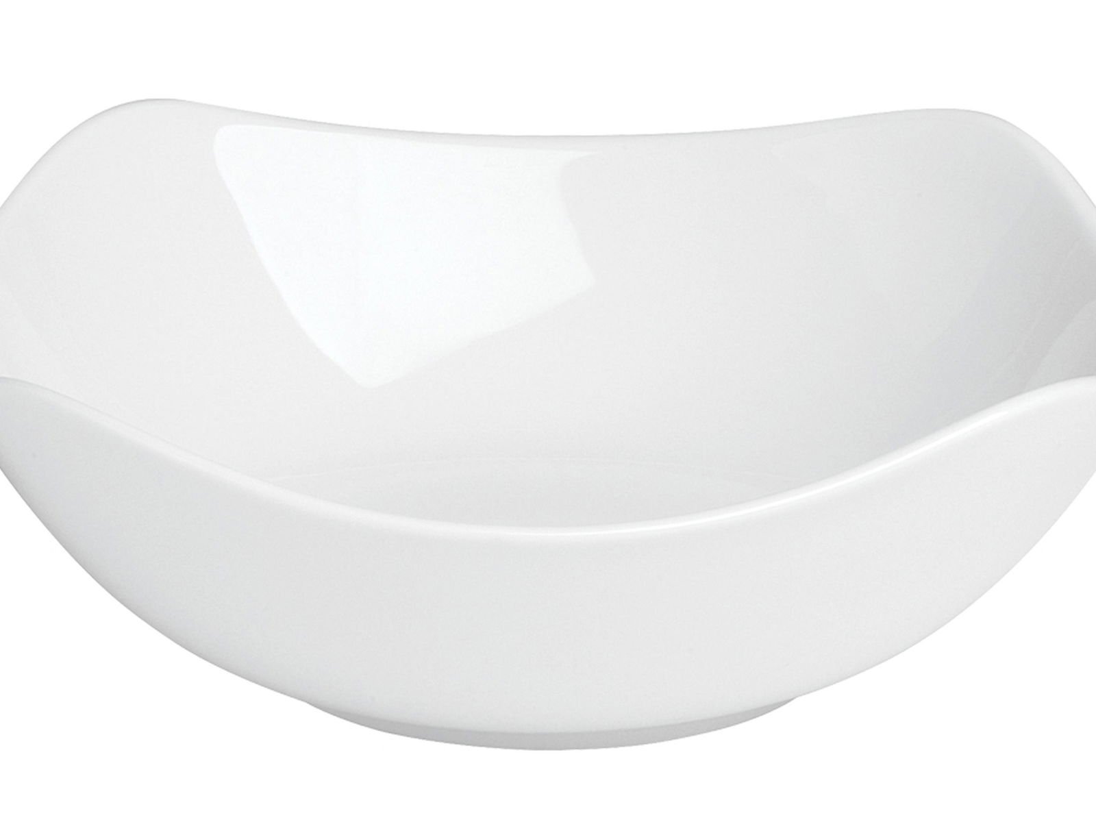 Porland Square White Bowl 18cm 6 Pieces