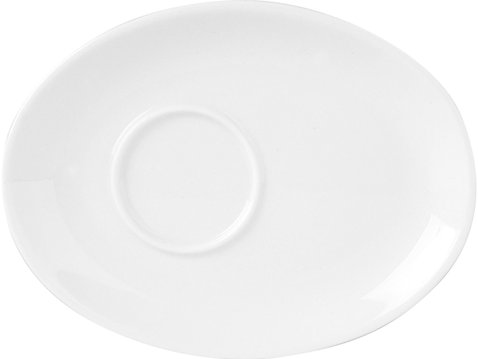 Porland Soley White Breakfast Plate 18cm 6 Pieces