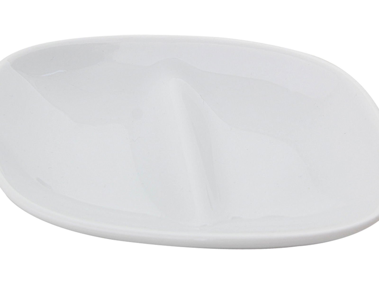 Porland Perspective White Sauce Plate 14cm 6 pieces
