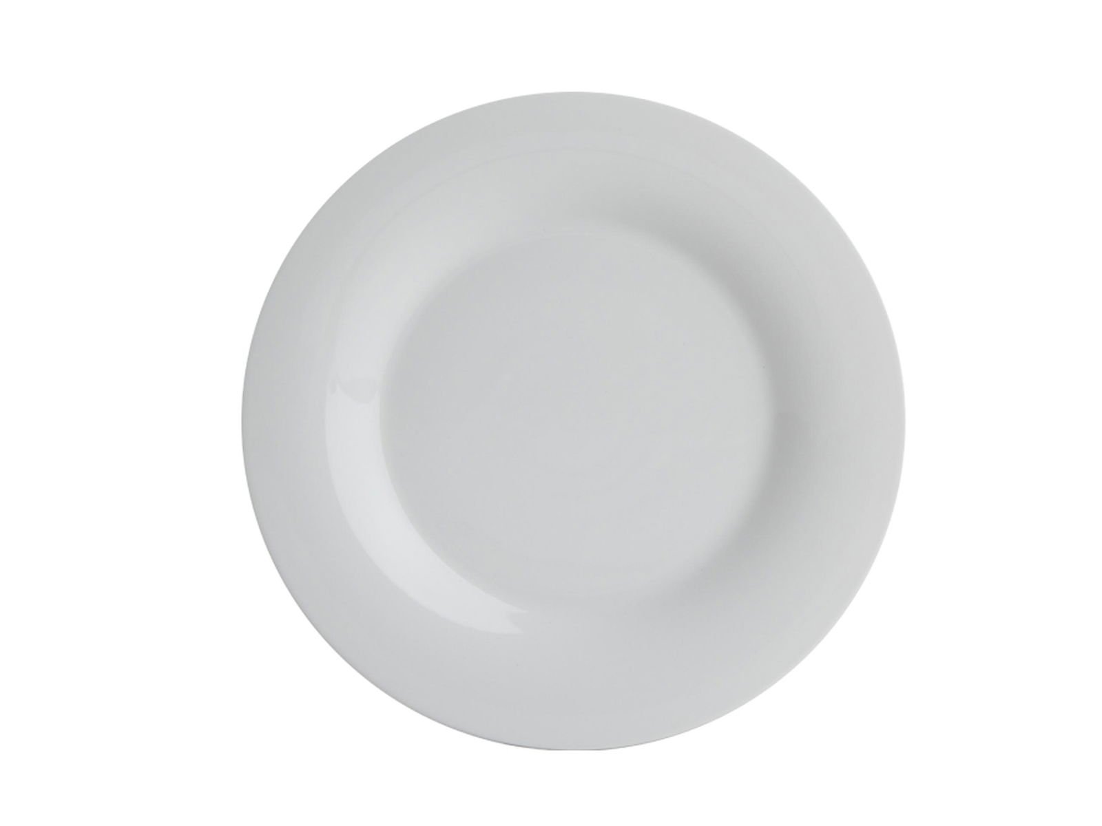 Porland Oasis White Flat Plate 31cm