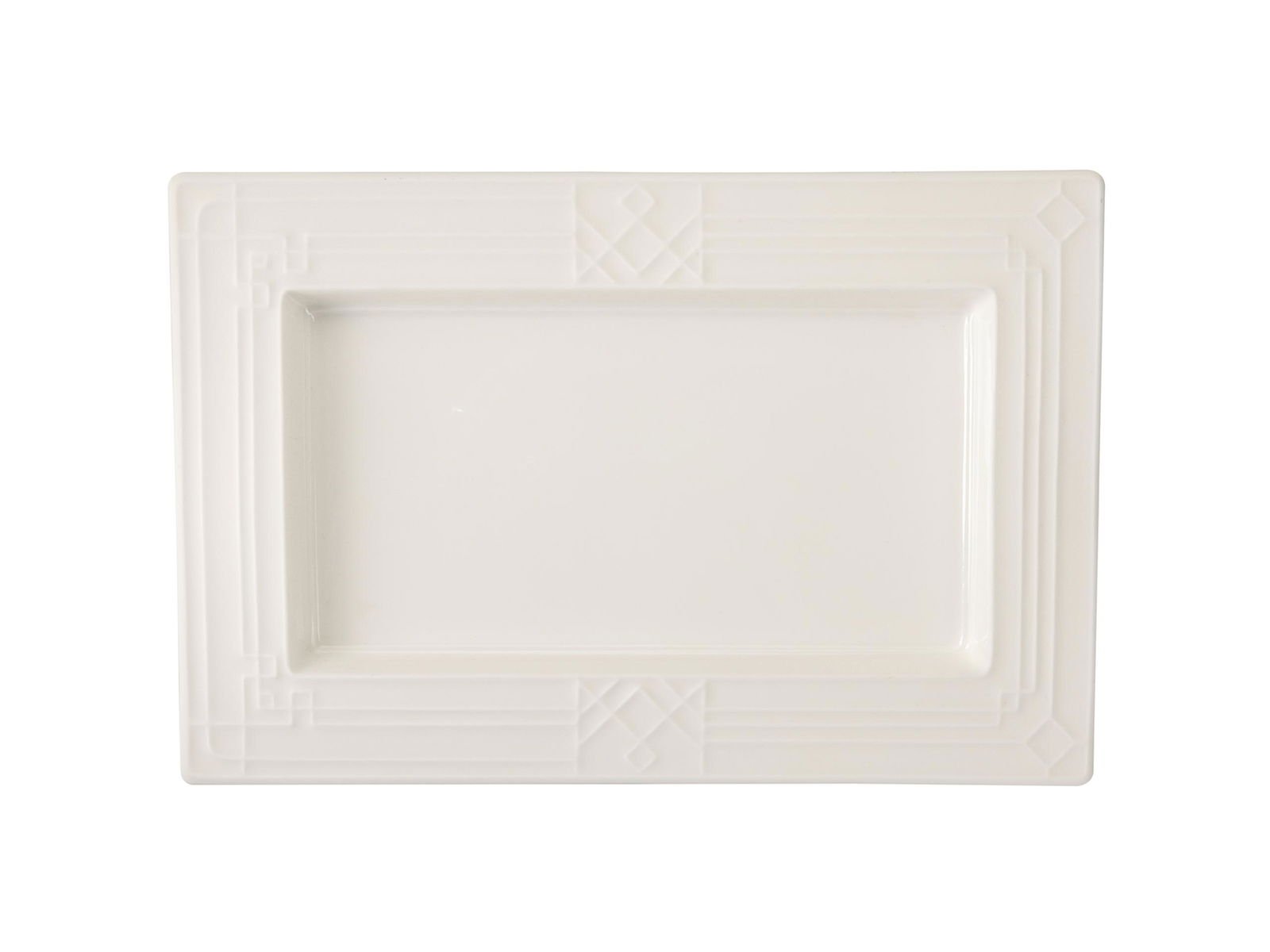 Porland Superior Bone Porcelain Elix Boat Plate 22x33cm