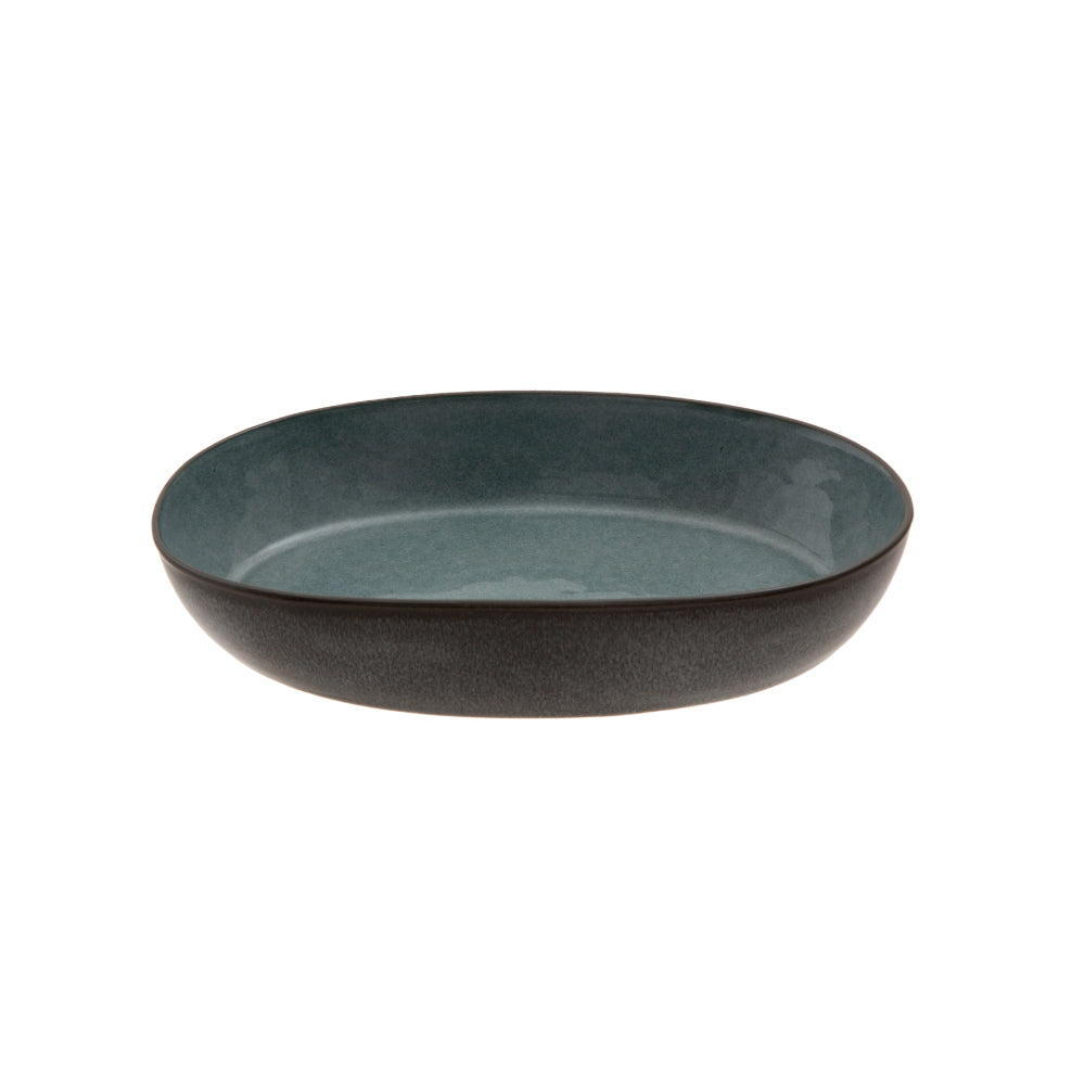 Jumbo Twin Blue Boat Plate 20 cm