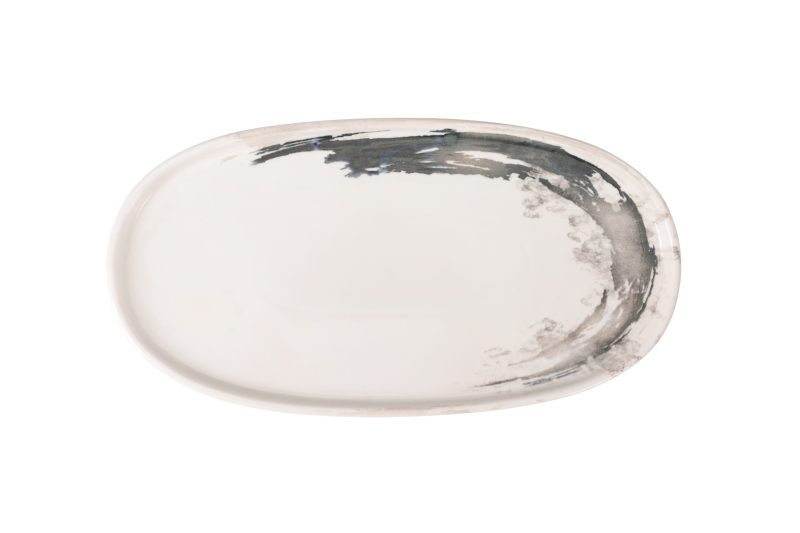 Quartet Slate Oval Plate 30 cm