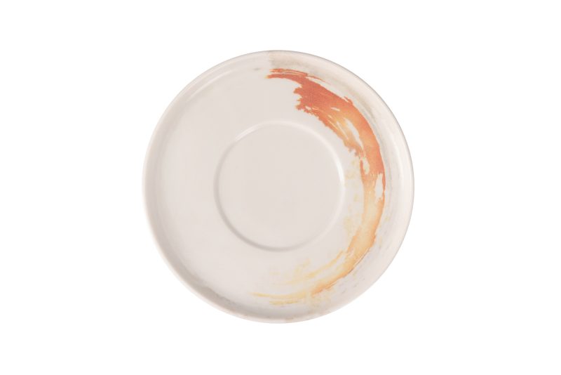 Quartet Flame Saucer For Tea/Coffee Cup 15 cm