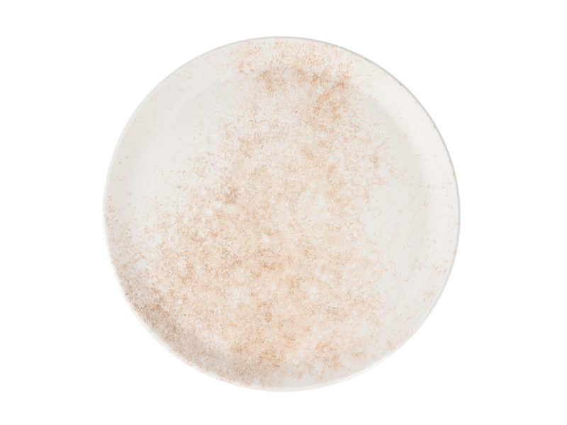 Smoky Matte Brown Pizza Plate 32 cm
