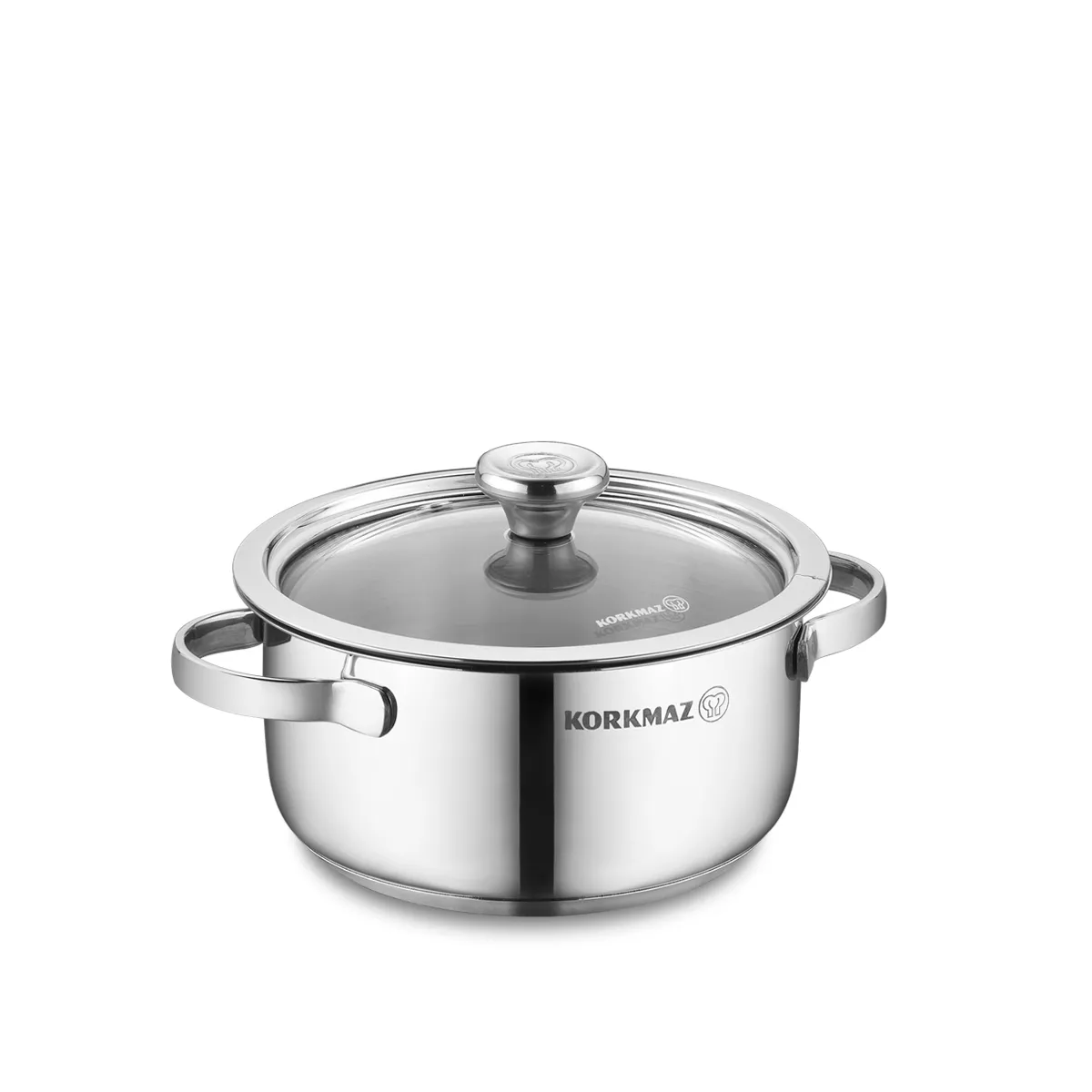 Korkmaz Minika 12x6.5 cm Pot Inox Pot A1398
