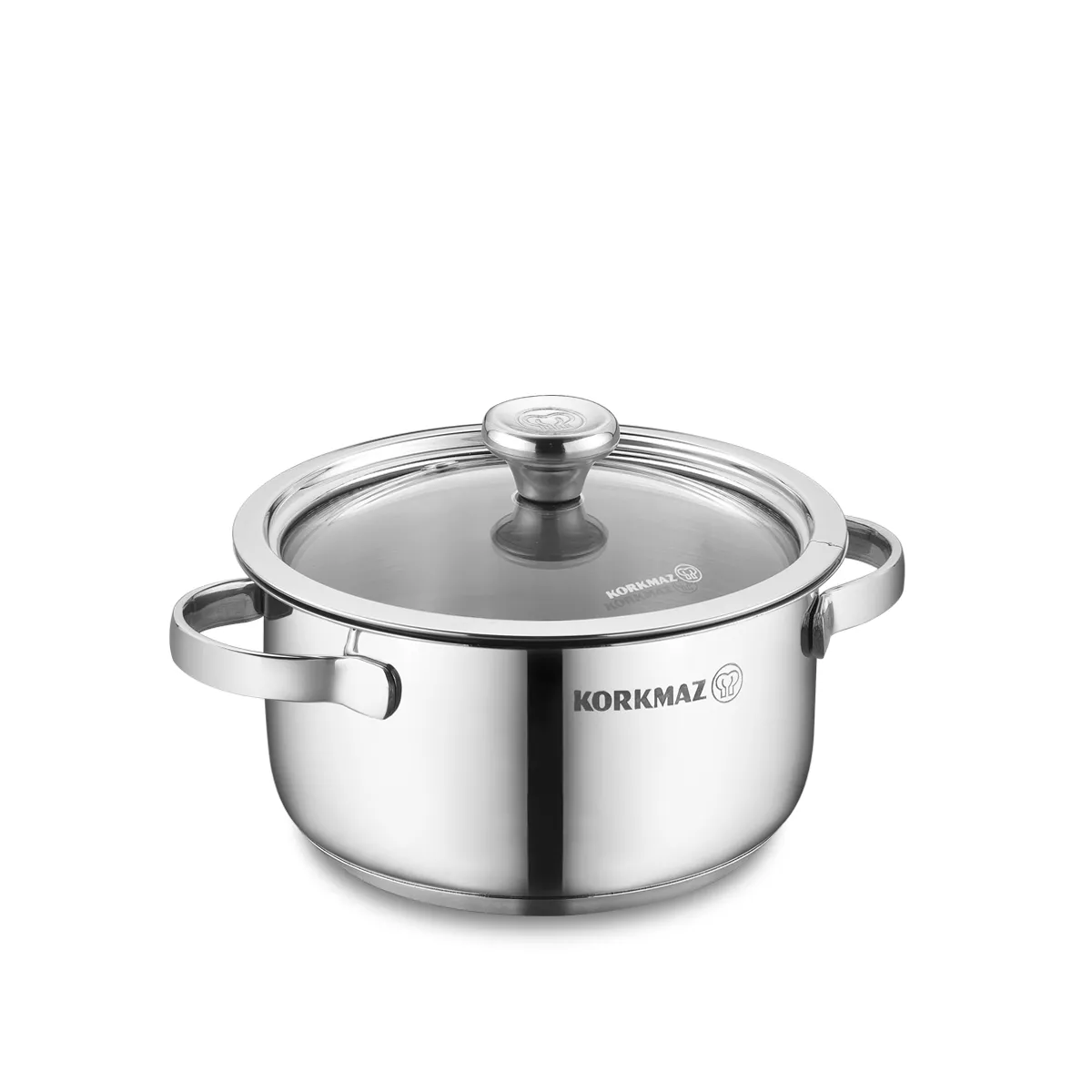 Korkmaz Minika 14x7 cm Pot Inox Pot A1399