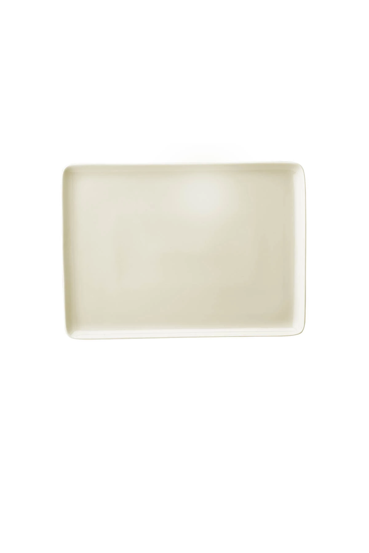 Kütahya Porcelain Bone Tan 18x13cm. Flat Plate
