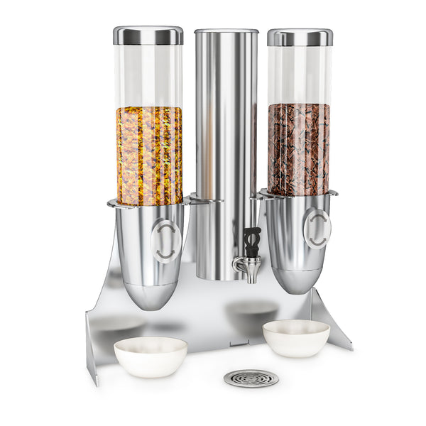 Corn Flakes Dispenser and Milk Container Classic Trio
