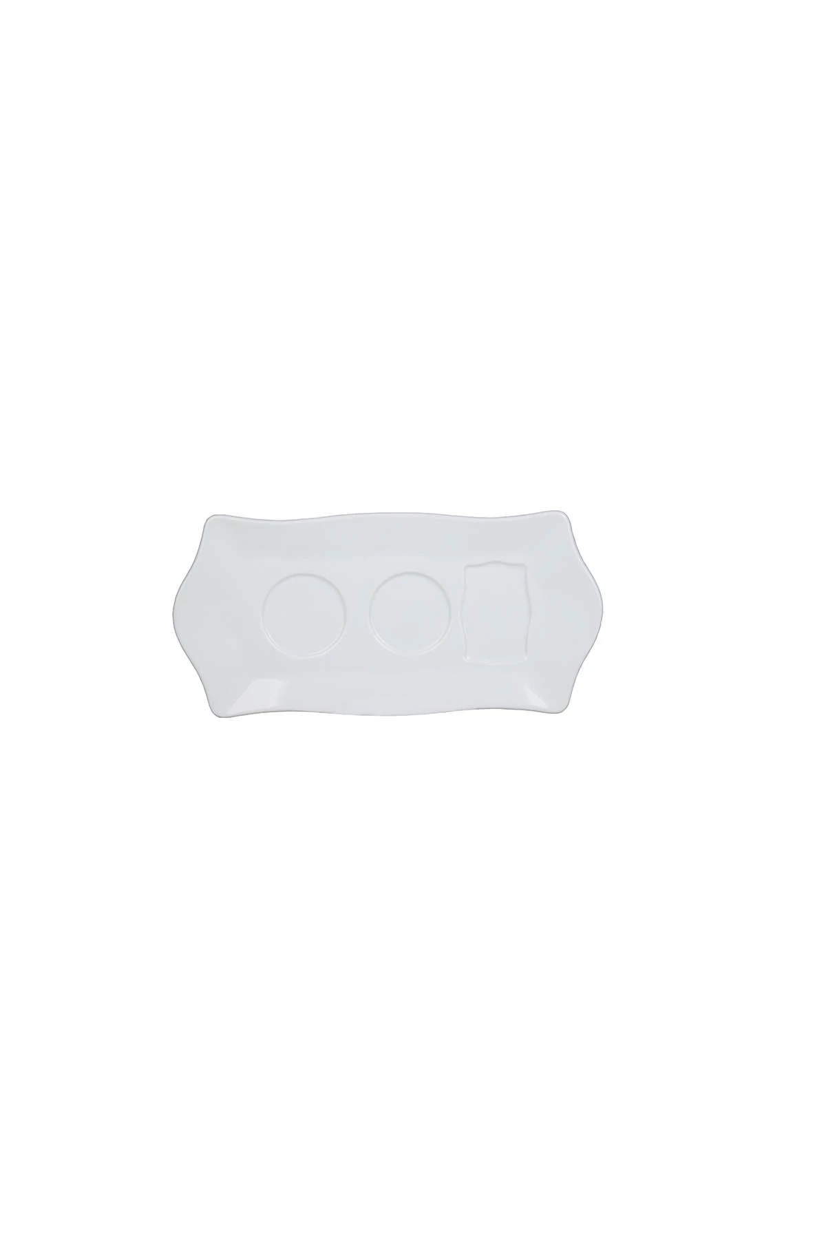 KUTAHYA PORCELAIN LIMAGOS 24.6X11.8 CM. COFFEE PRESENTATION TRAY