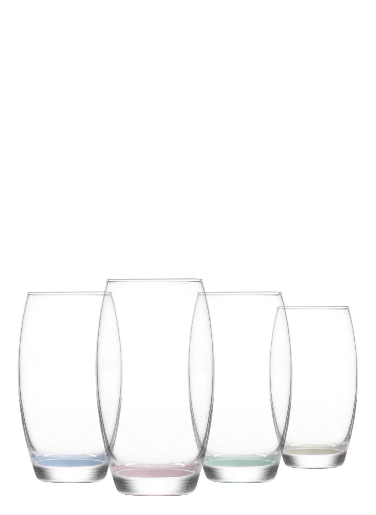 Empire Colorful 3-Piece Soft Drink Glass
