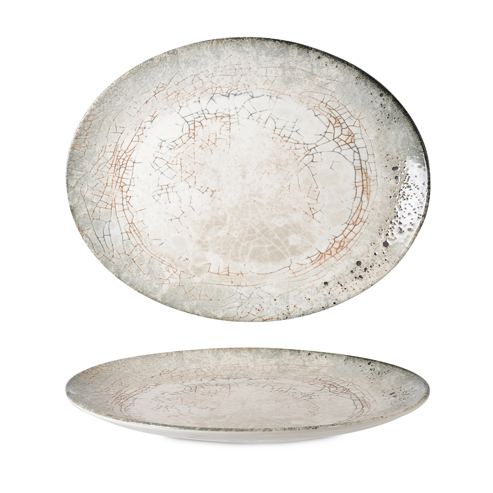 Ellipse Cedar Oval Plate