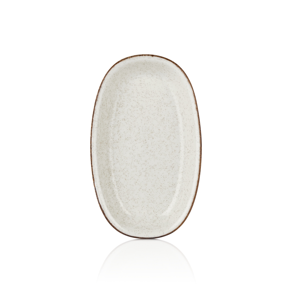 Effect Dust Zest Oval Plate 34 cm (34 x 20.5