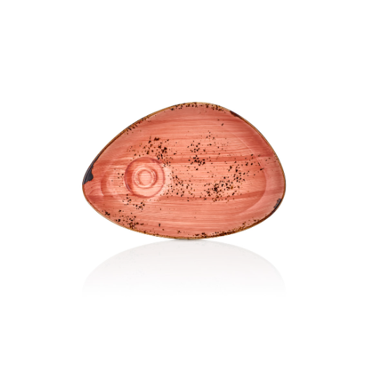 Laterite Zest Tea Presentatıon Plate 25 x 17 cm