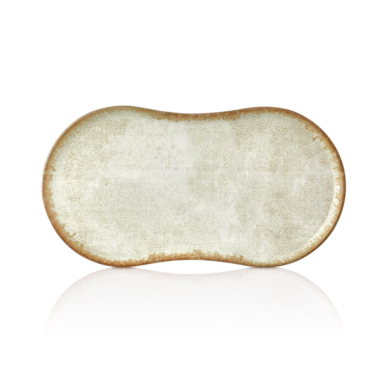 Smooth Ambience Yellow Rectangular Plate 38 cm (38X20