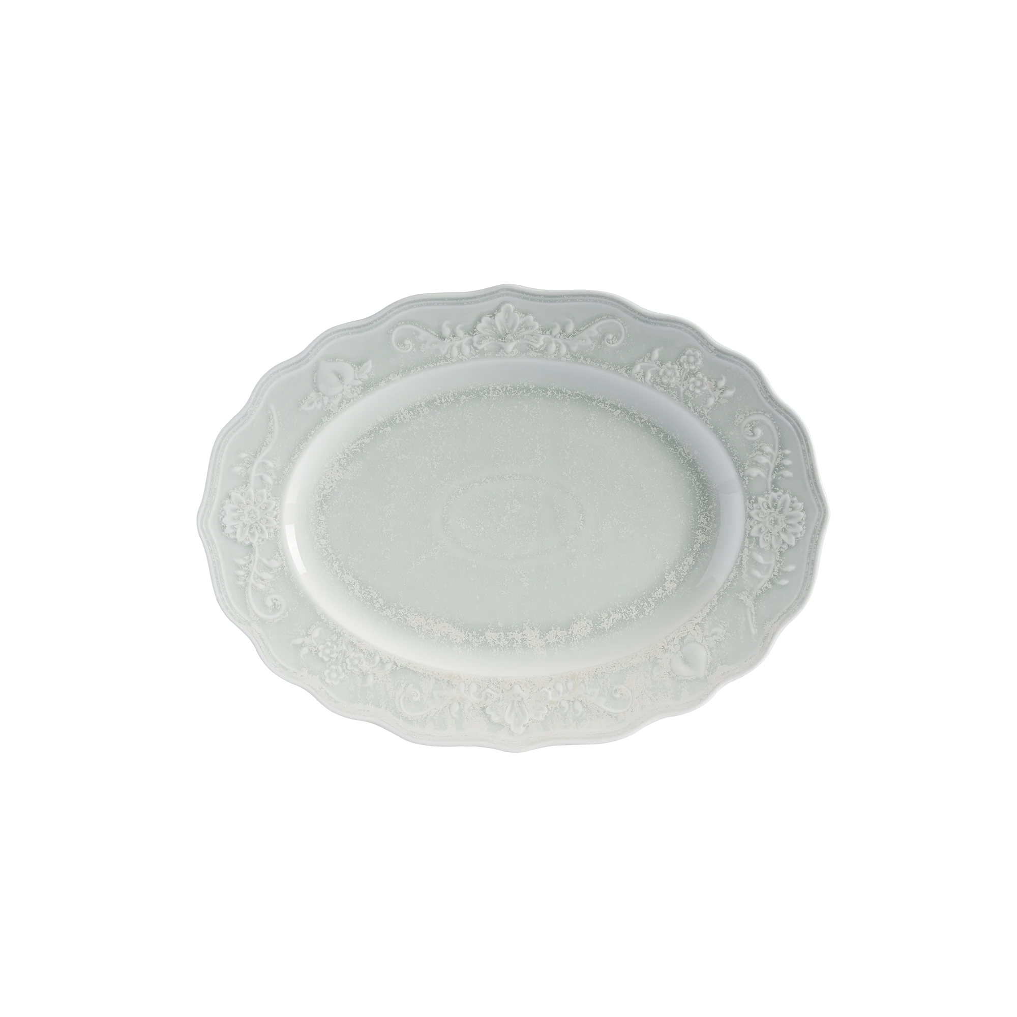 Ardena Blue Oval Plate 37*27,6 cm