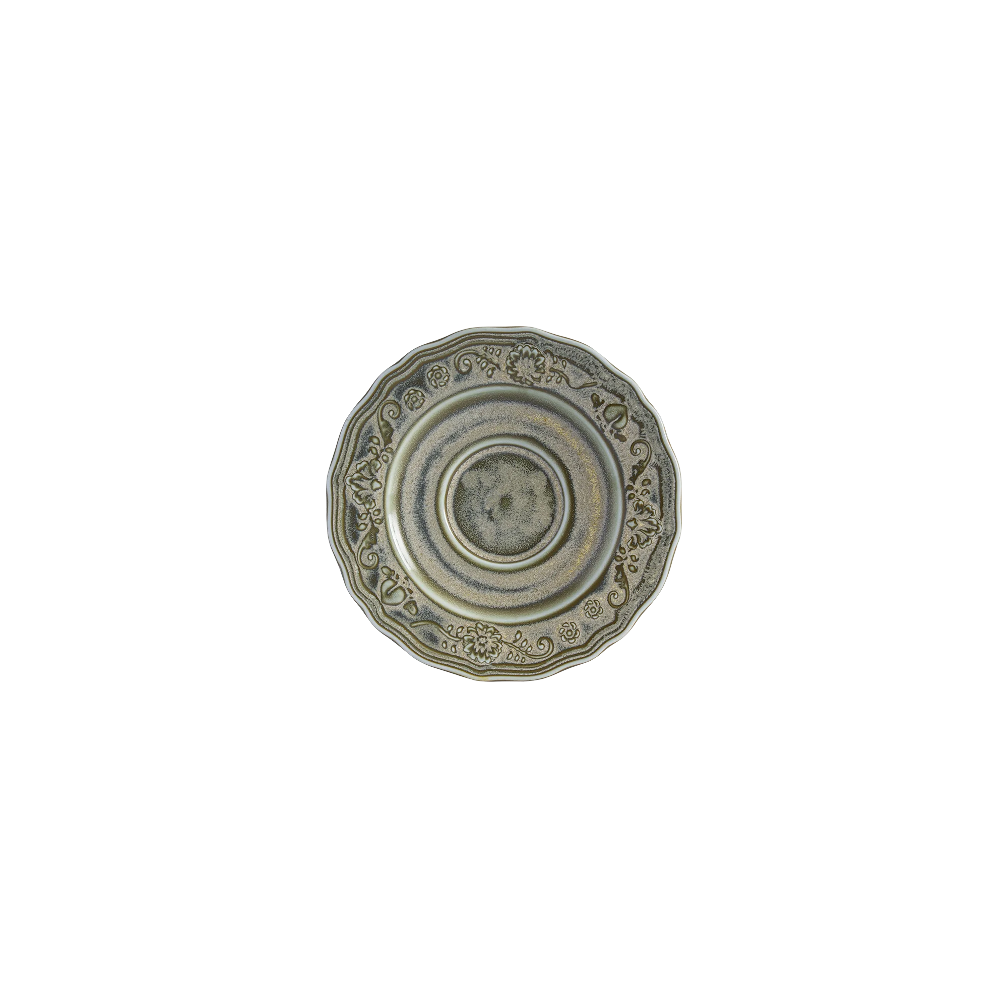 Ardena Green Coffee Saucer 15 cm