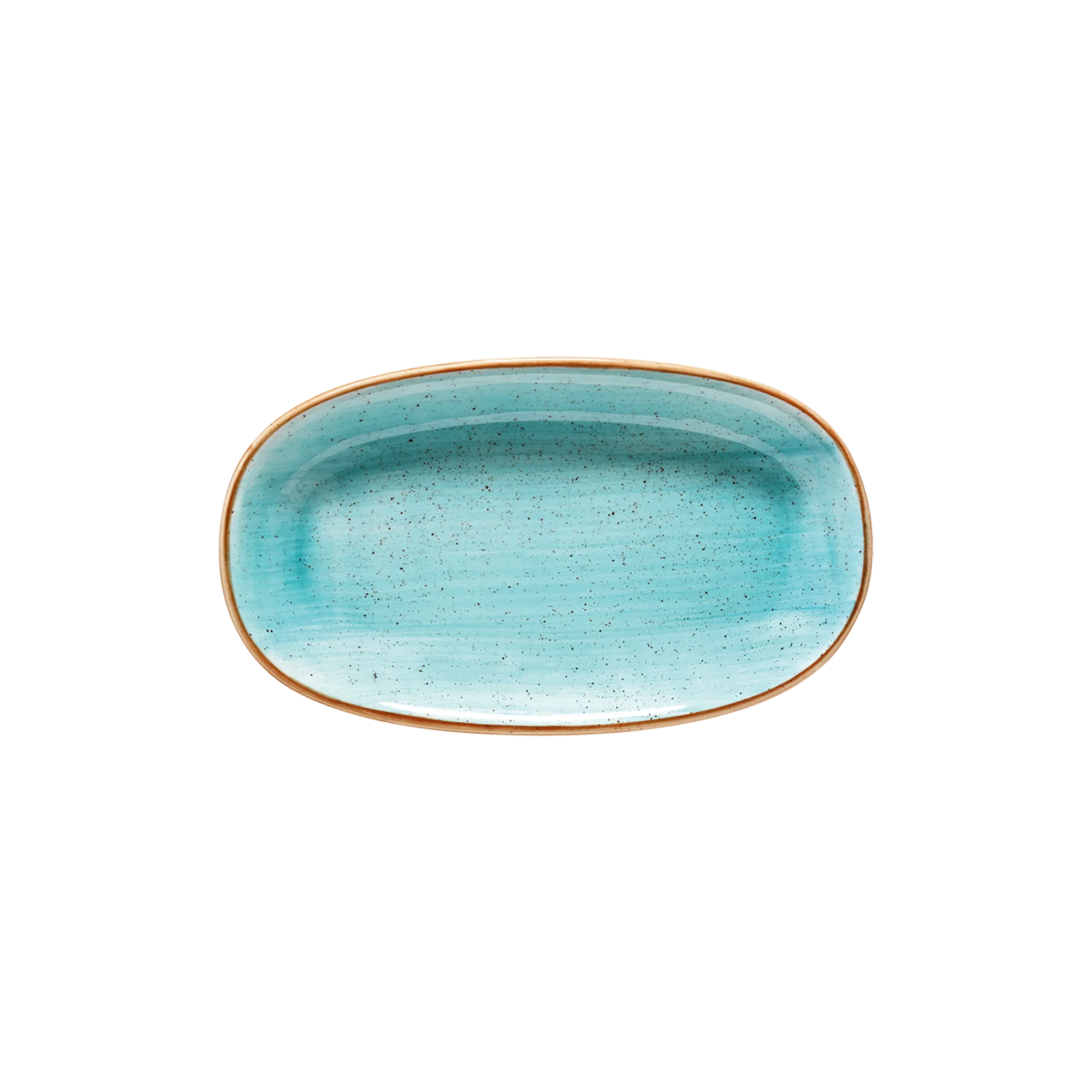 Aura Aqua Gourmet Oval Plate 19*11 cm 200 cc