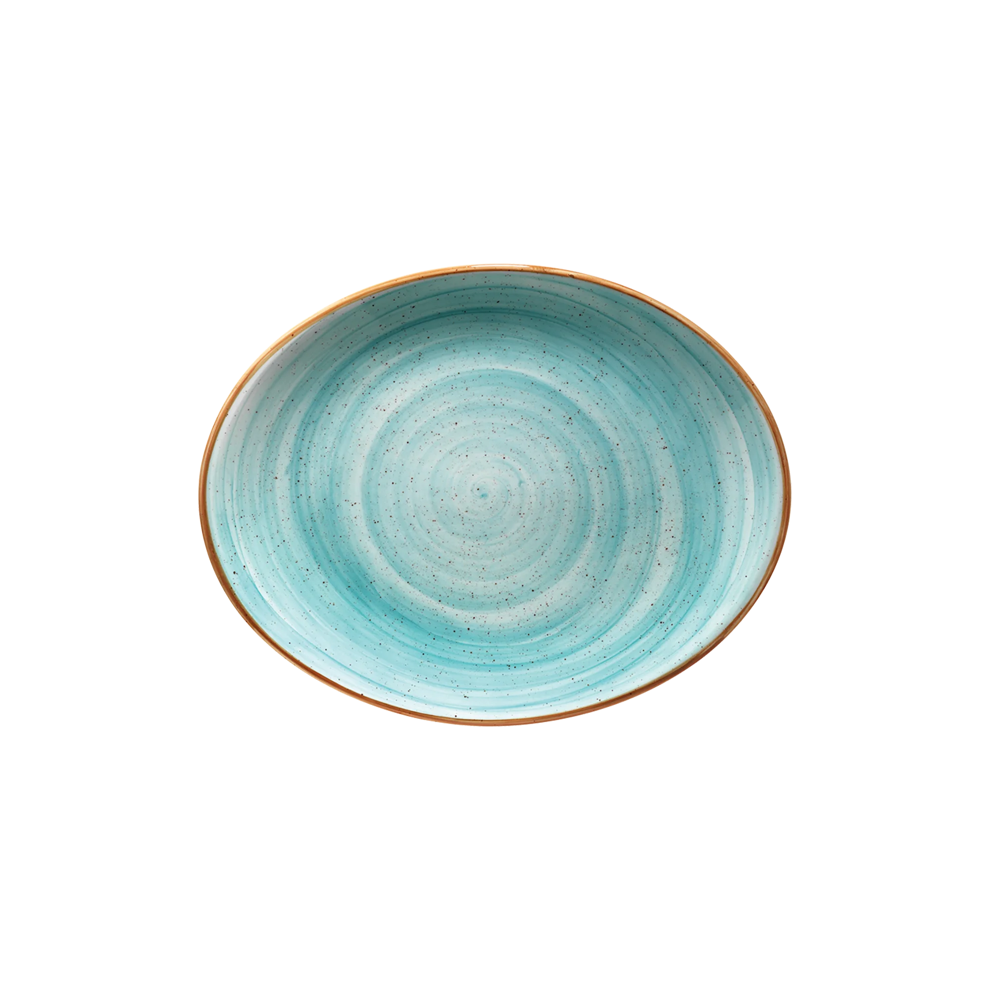 Aura Aqua Moove Oval Plate 36*28 cm
