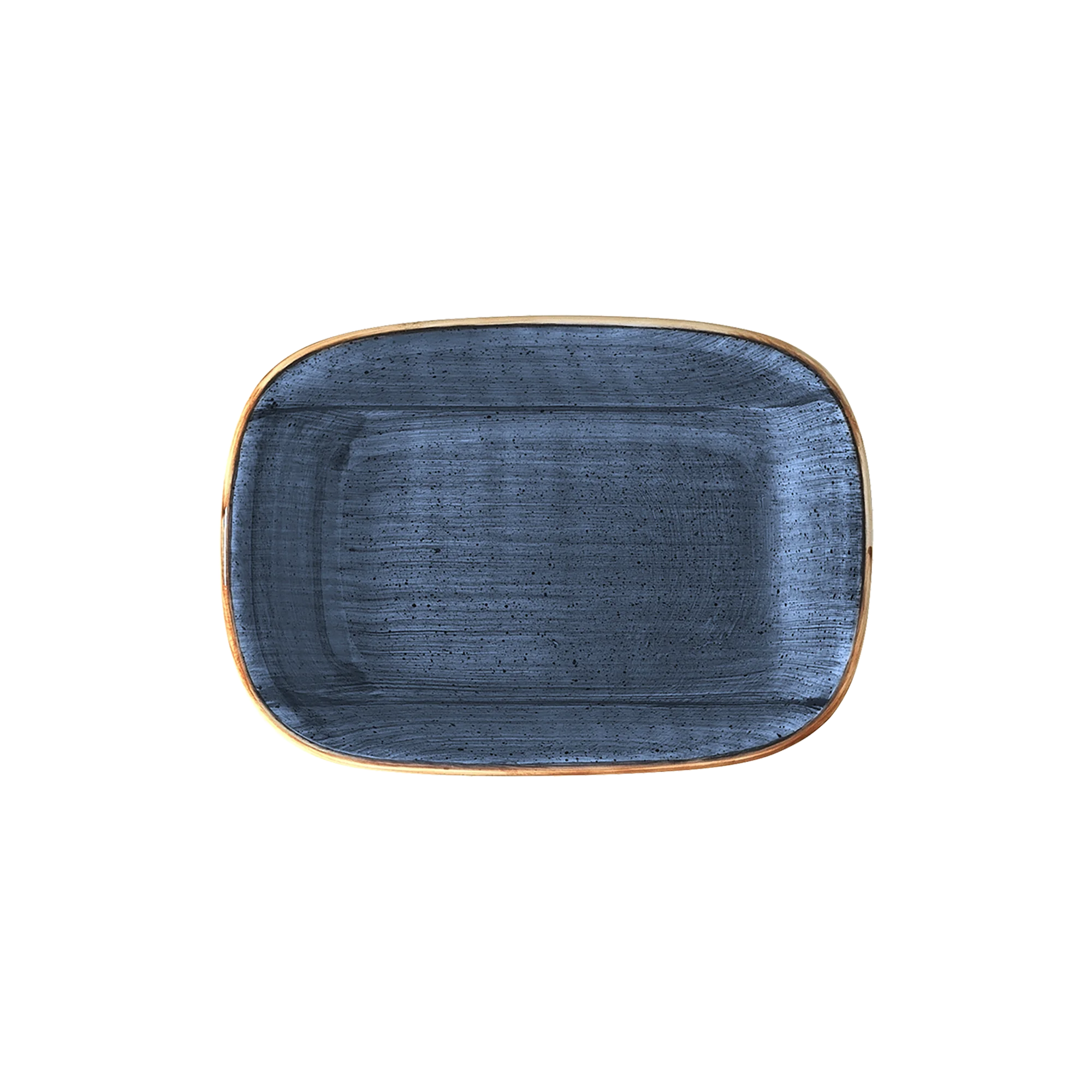 Aura Dusk Gourmet Rectangular Plate 14*10 cm 150 cc