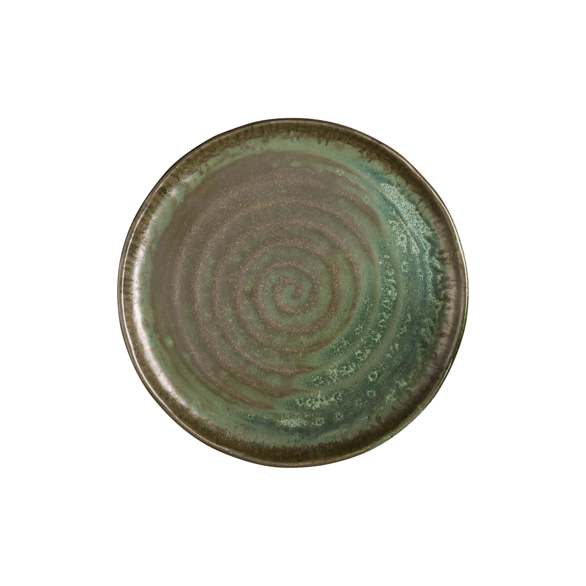 Lagoon Olive Flat Plate 22 cm