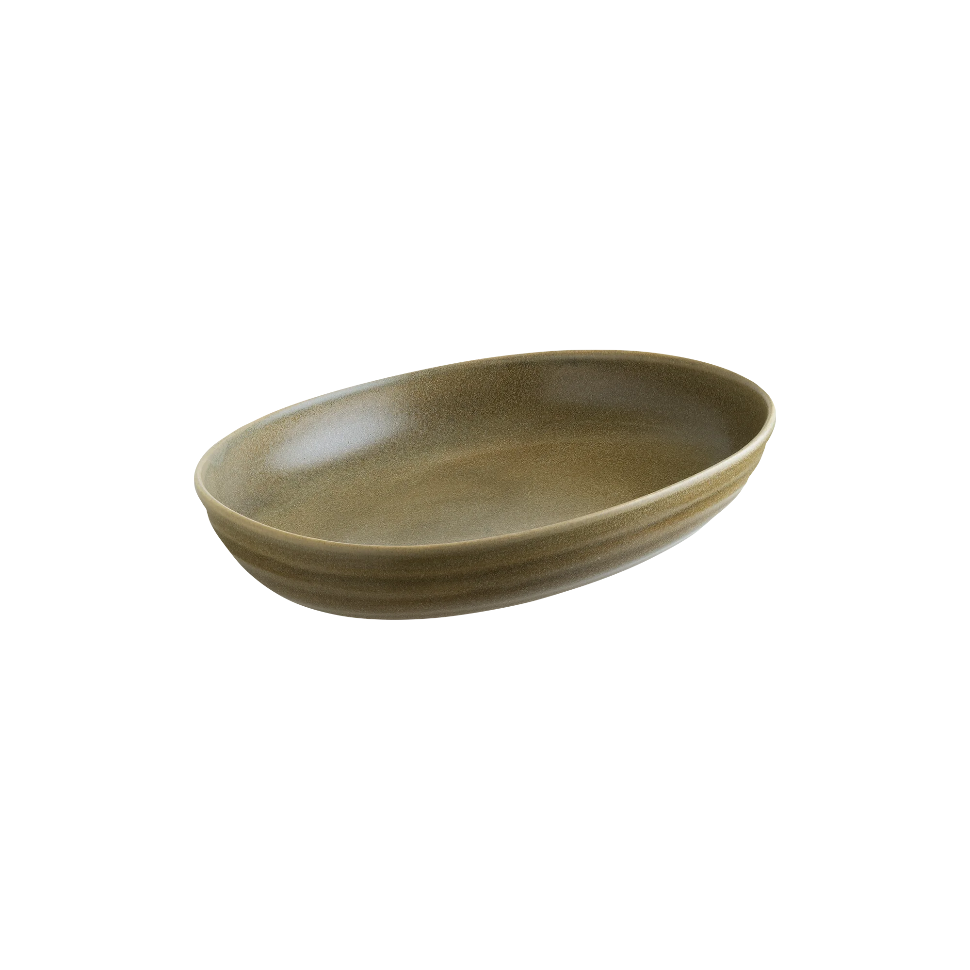 Pott Bowl Terra Pott Oval Plate 12 cm 120 cc