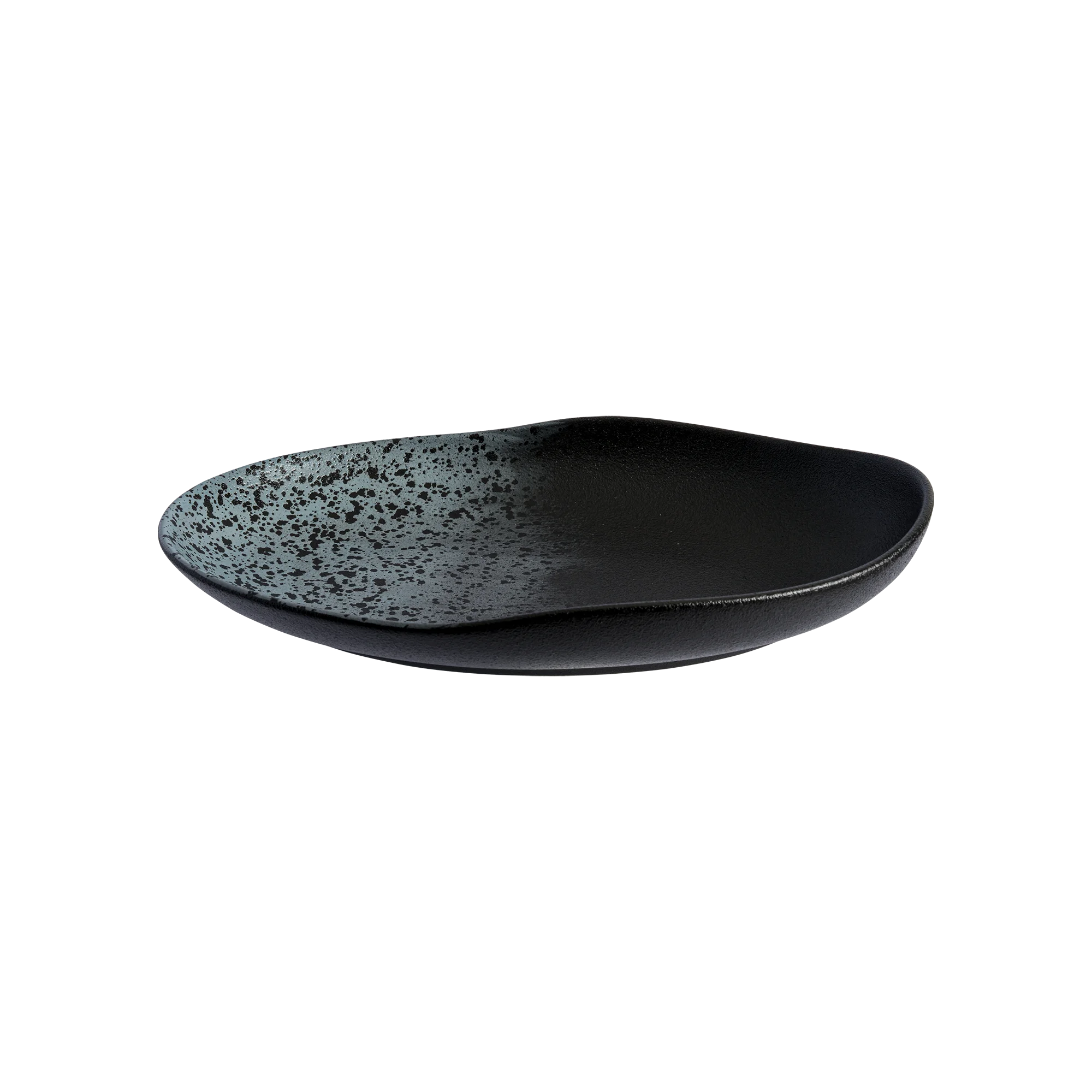 Sora Blue Oval Plate 17x10.5x3.5 cm