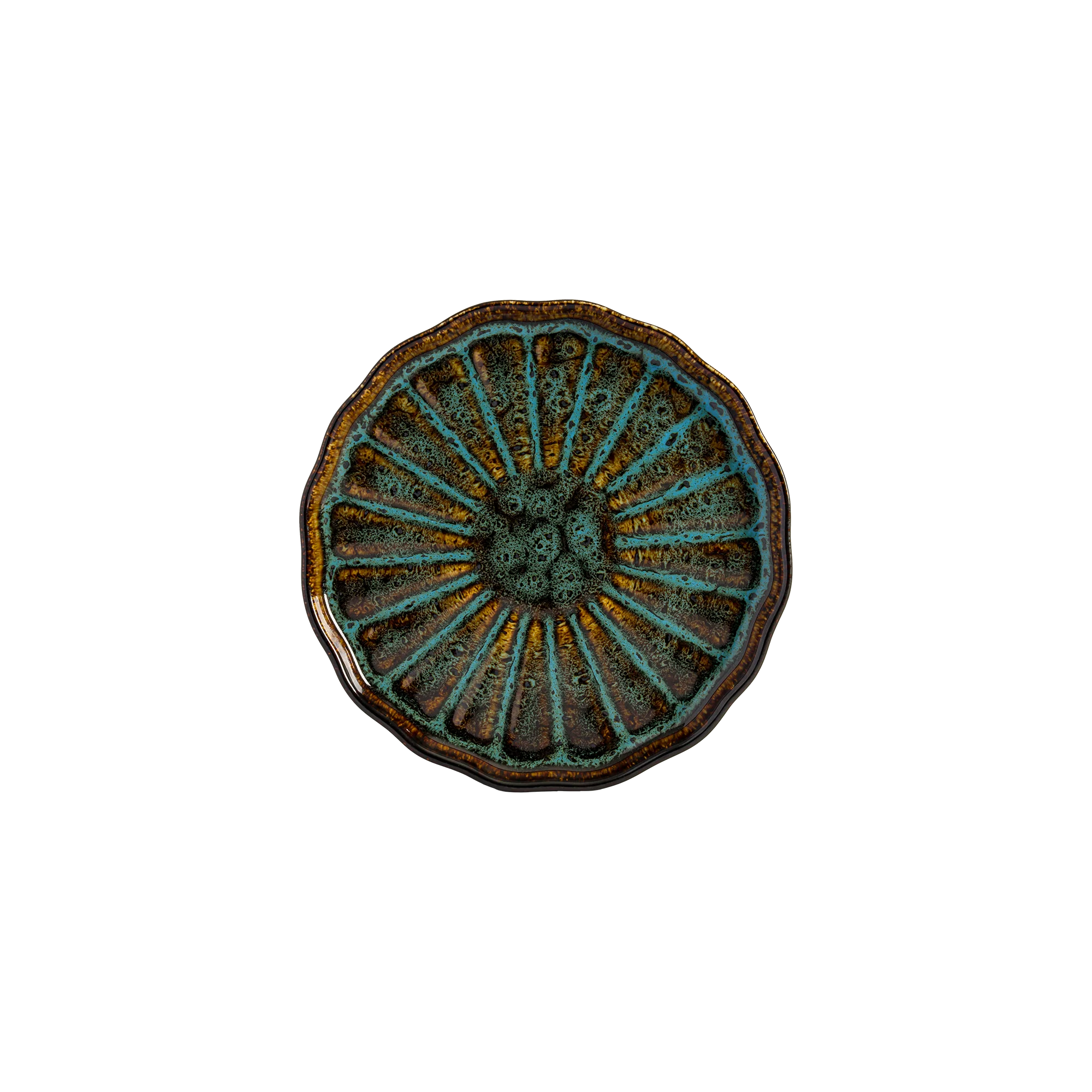 Wabi Blue Flat Plate 20 cm