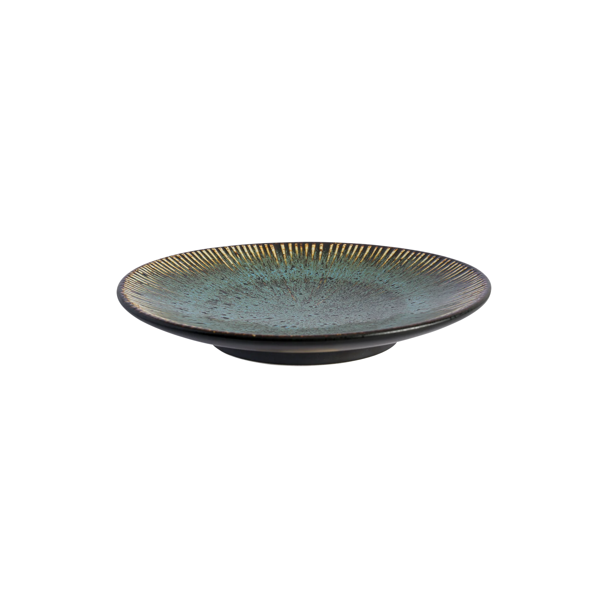 Wabi Blue Shallow Deep Plate 21 cm