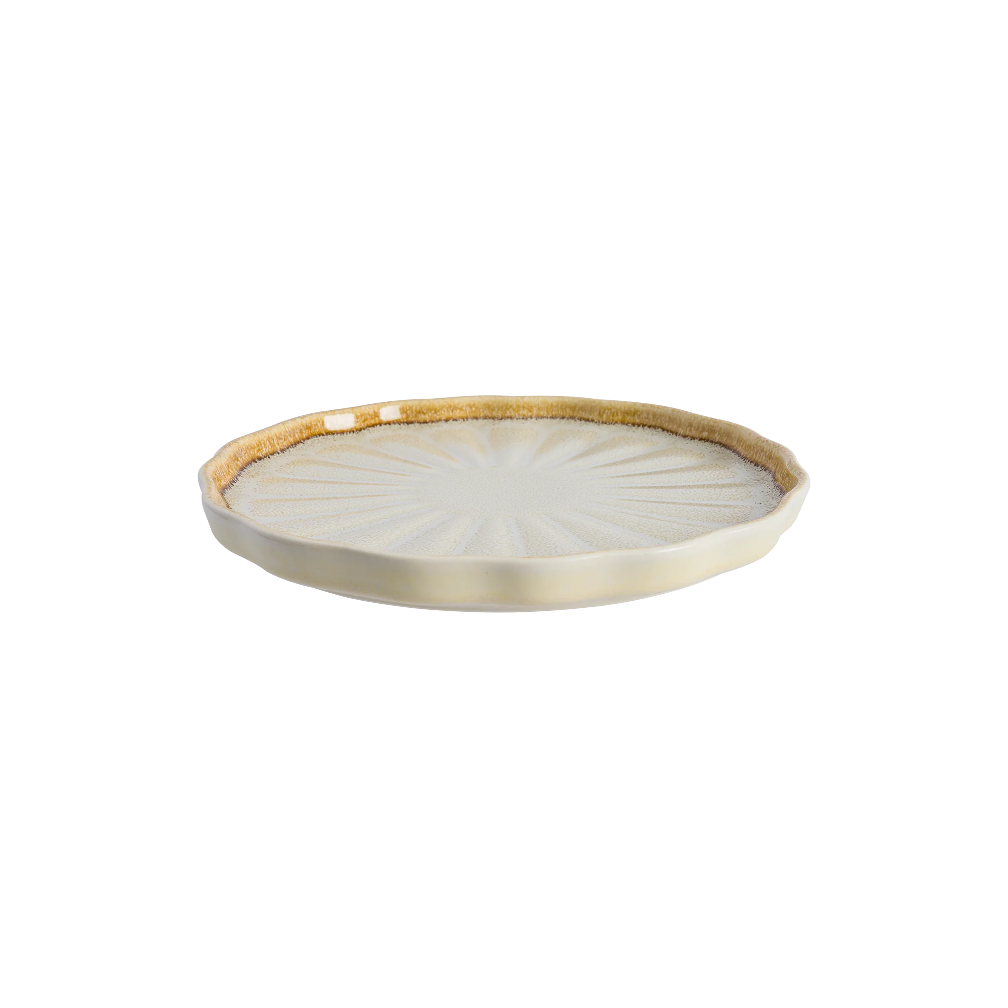 Wabi White Flat Plate 20 cm