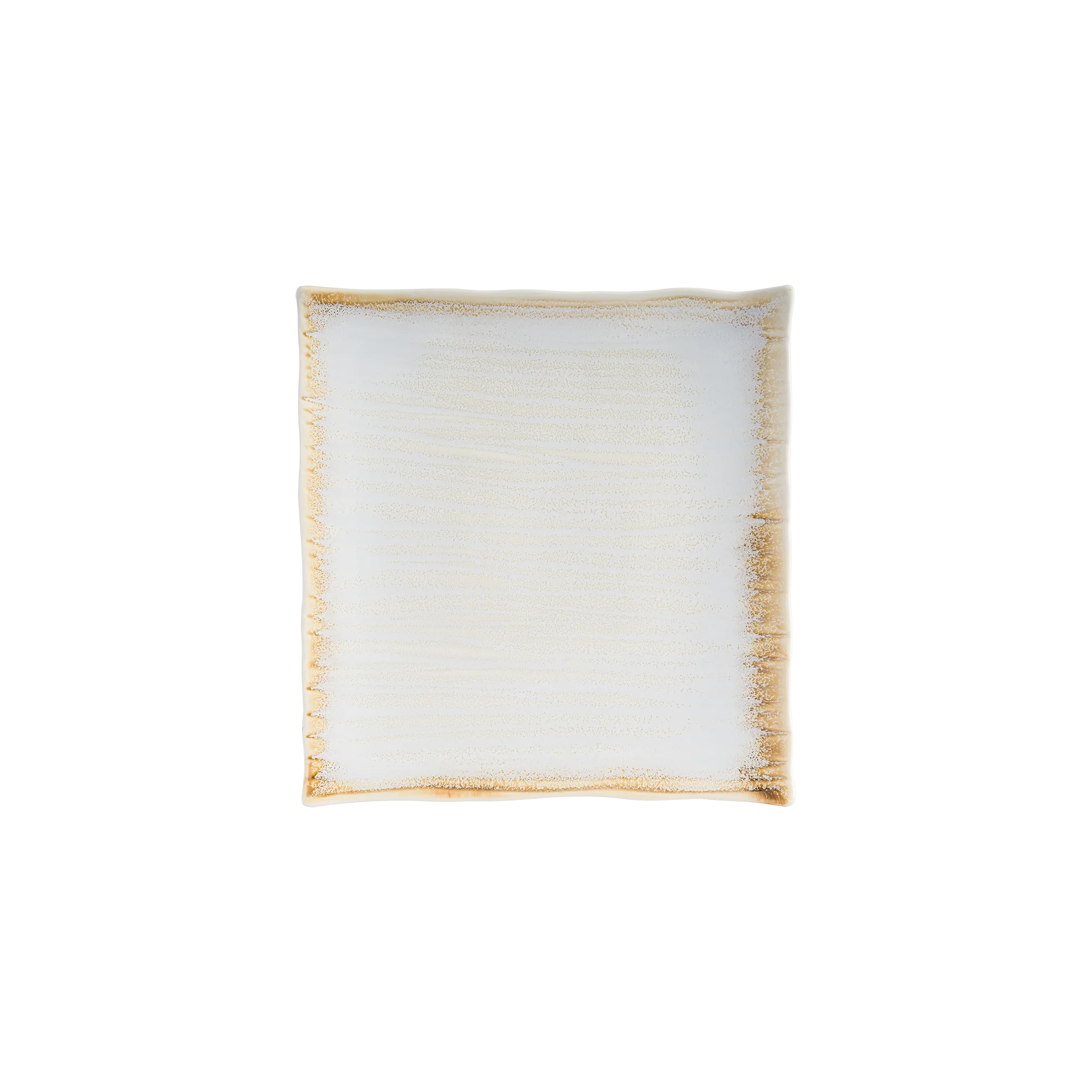 Wabi White Square Plate 20.5 x 20.5 x 1.6 cm