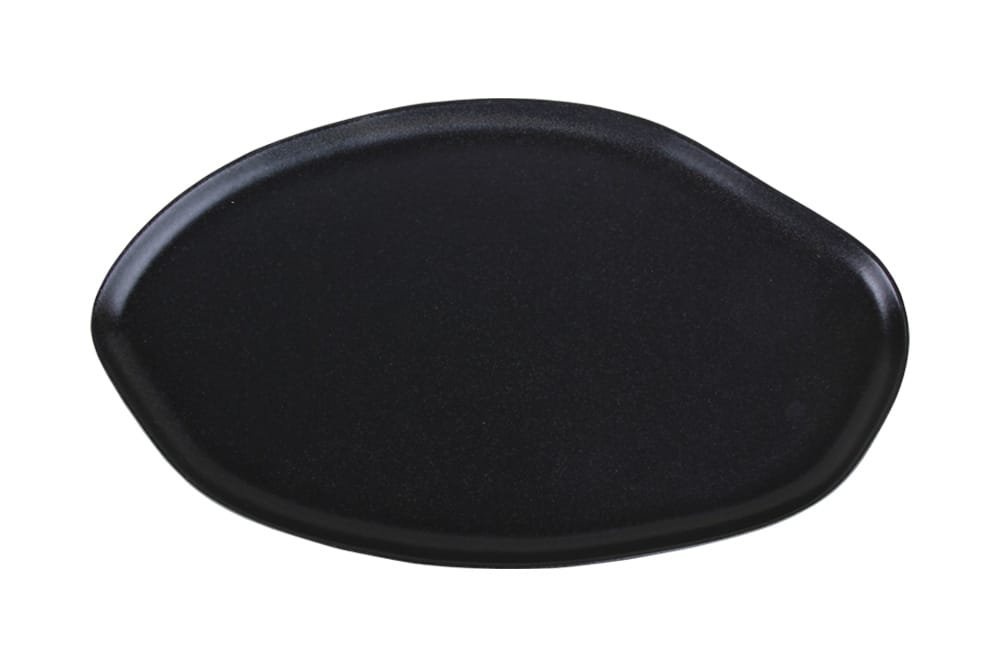 Porland Pure Seasons Siyah Kayık Tabak 32cm