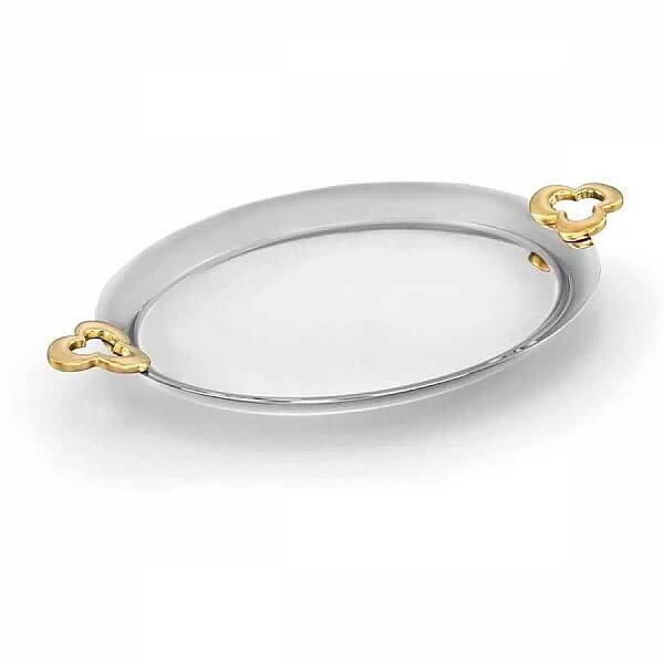 Korkmaz Çintemani Gold Servis Tepsisi A1781-1