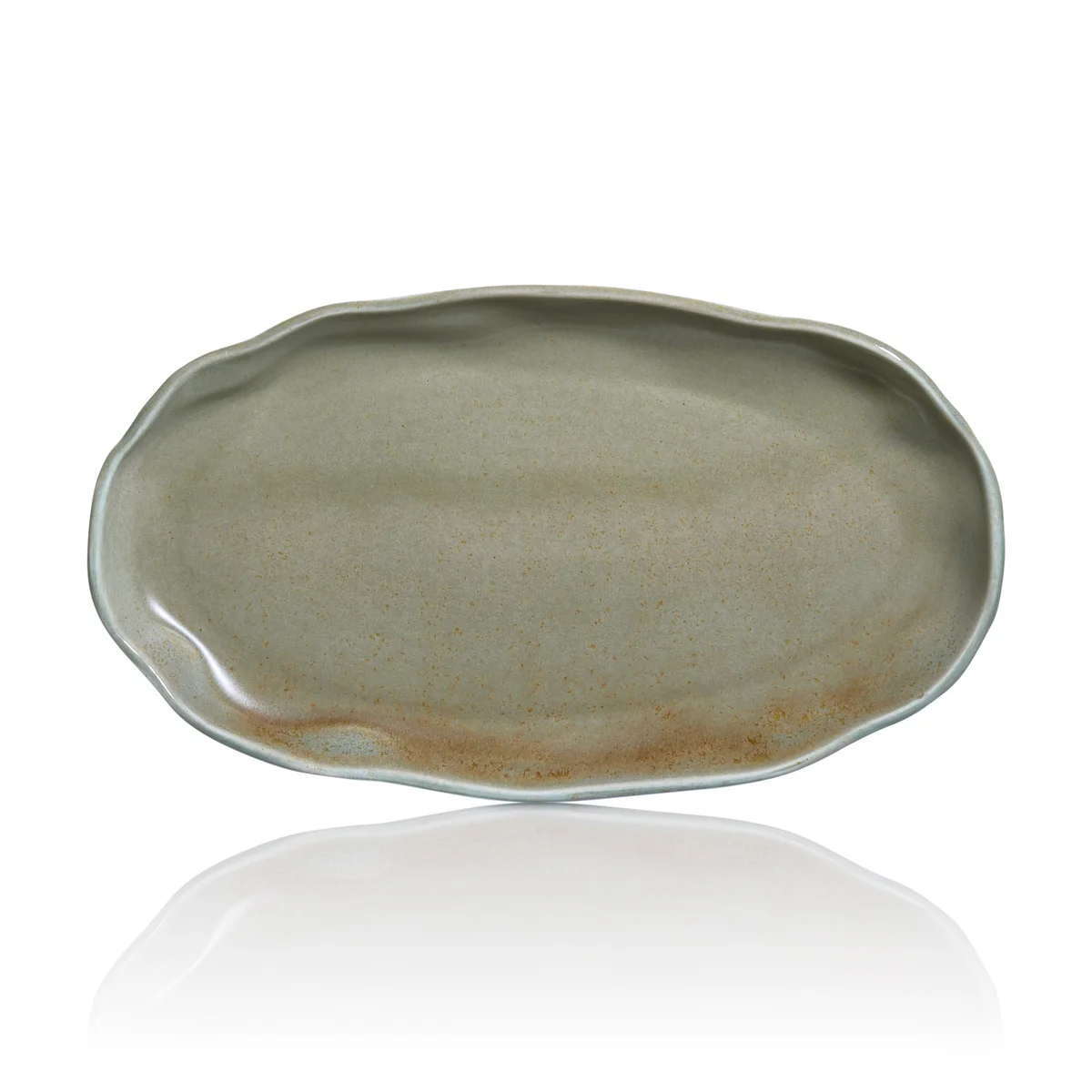 Amorf Moss 29 cm Oval Plate 29*17 cm