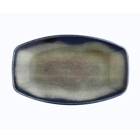 Kütahya Porselen Bone Bohem 16cm. Kayık Tabak Dg-338