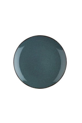 Kütahya Porselen Colorx Eo 17 Cm Düz Tabak Pearl Mavi P01