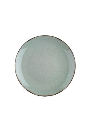 Kütahya Porselen Colorx Eo 17 Cm Düz Tabak Pearl Yeşil P03